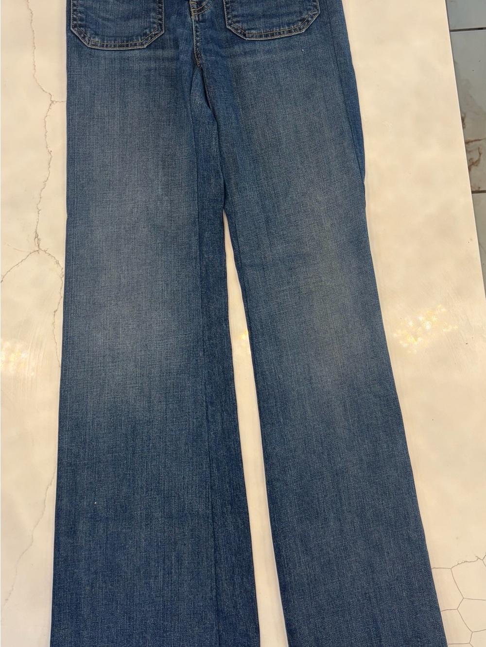 Nili Lotan Indigo Wide-Leg Jeans